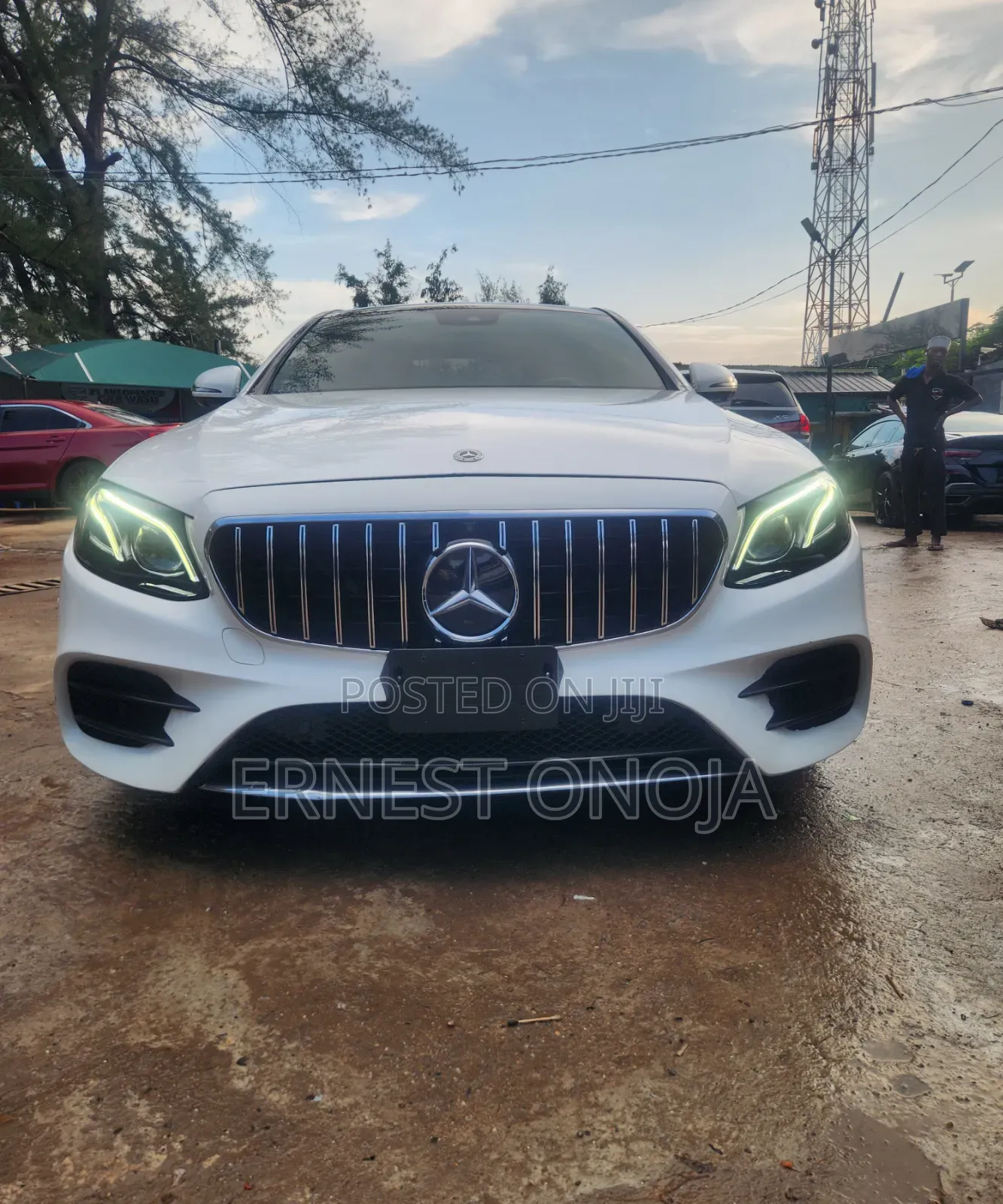 Mercedes-Benz E450 2019 White