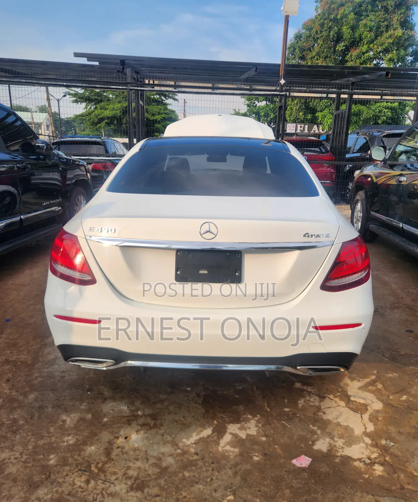 Mercedes-Benz E450 2019 White