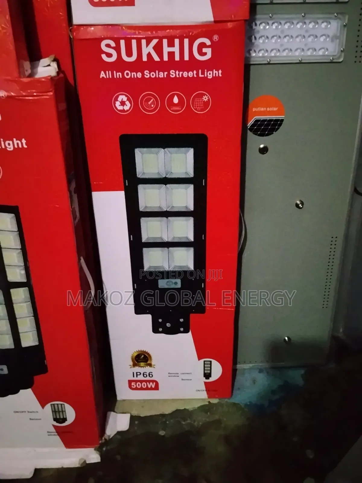 Sukhig 600w All in One Solar Street Light