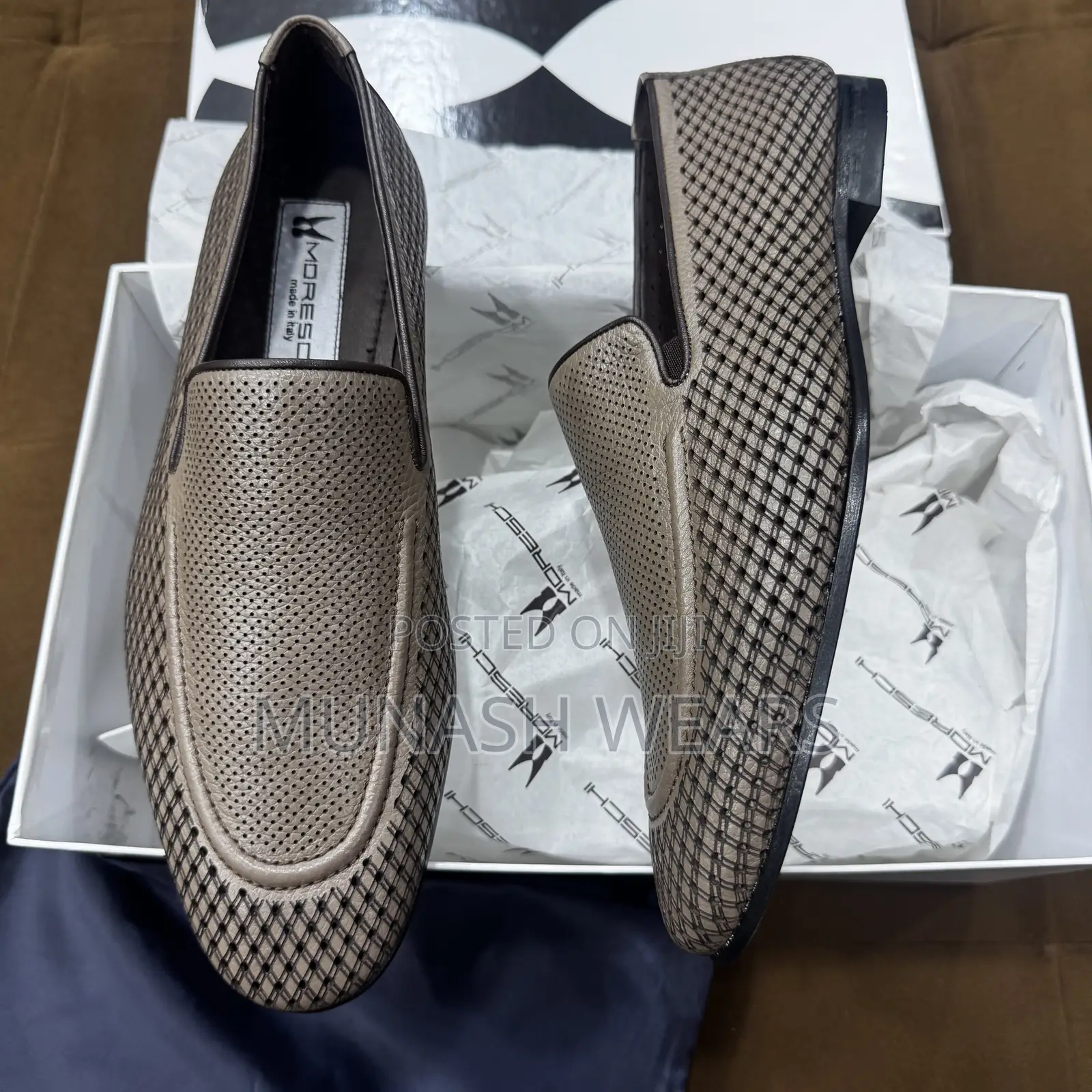 Italian Moreschi Calfskin Nude Color 40-46