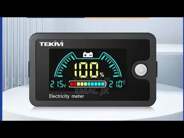 Tekivi Smart Power Meter Used for Monitoring Battery Volt and Capacity