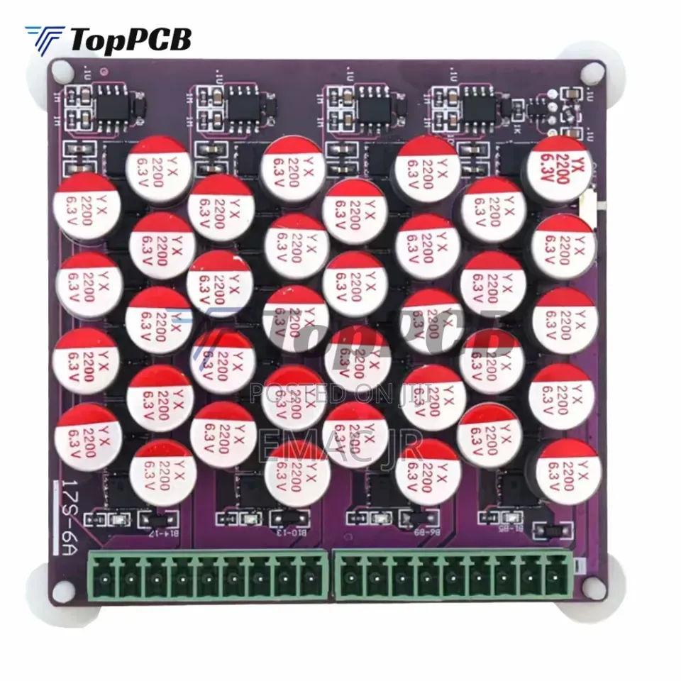 6a Active Equalizer Balancing Board Designed for 17s Lithium Battery