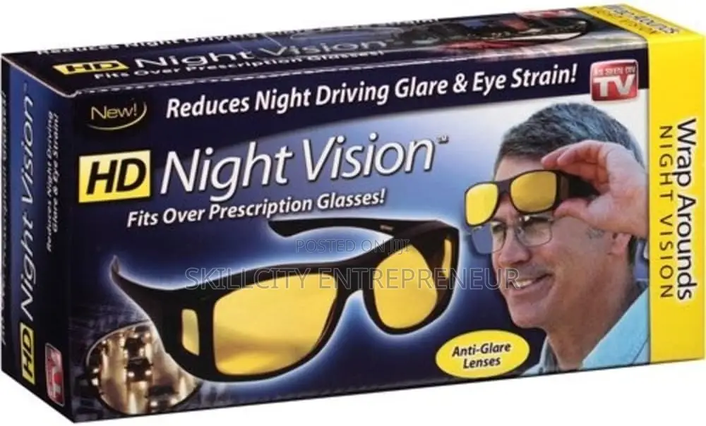 2in1 Hd Vision Wraparounds Sunglasses