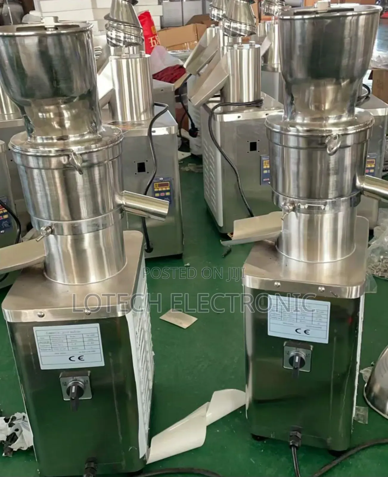 Industrial Slow Juicer 1200w – Pure Stainless Steel