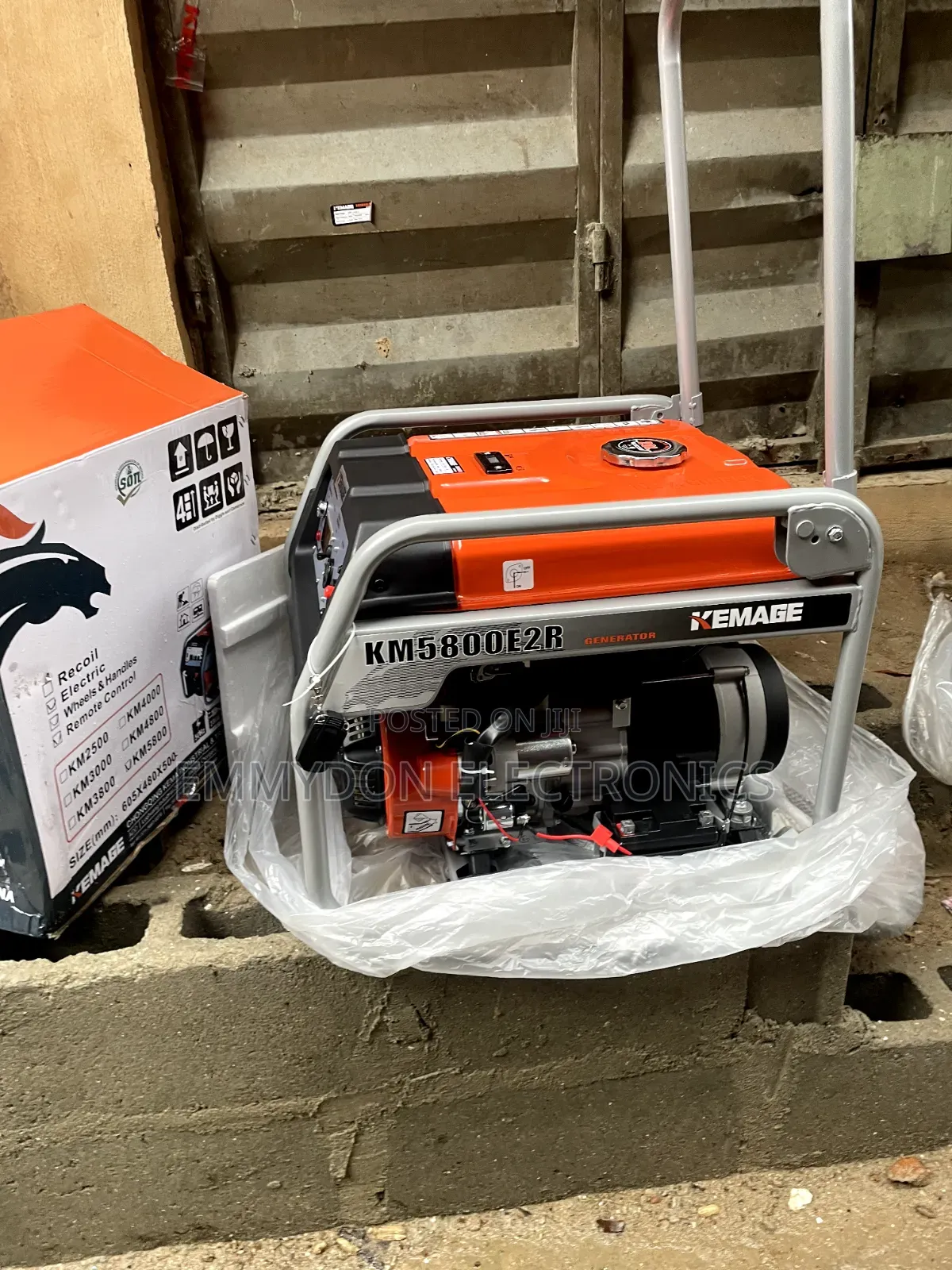 Experience Reliable Power With Kemage 5.5kva