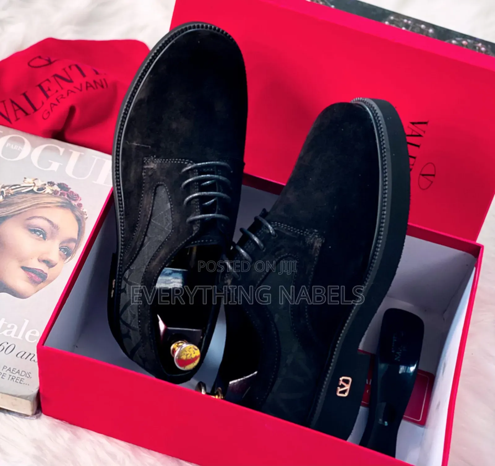 Valentino Suede Cooperate Shoes