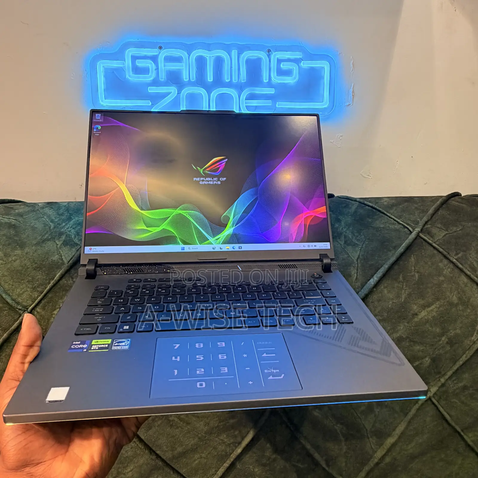 Laptop Asus ROG Strix G16 16GB Intel Core i9 SSD 1T
