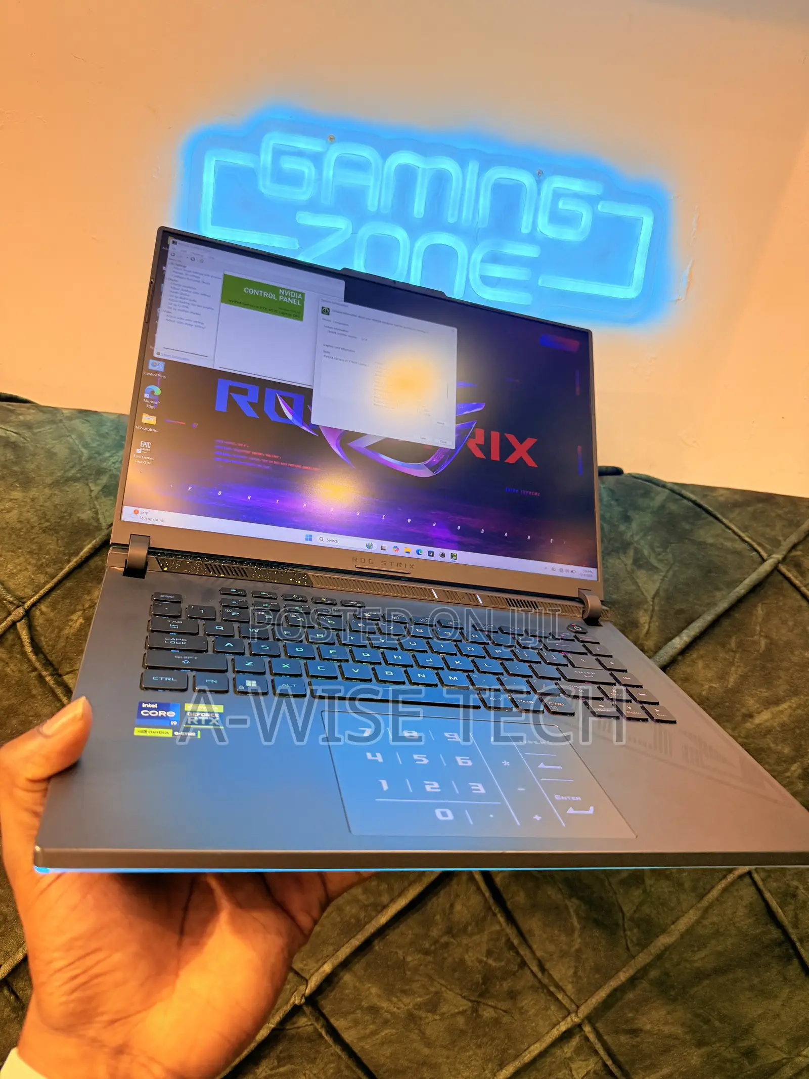 Laptop Asus ROG Strix G16 16GB Intel Core i9 SSD 1T
