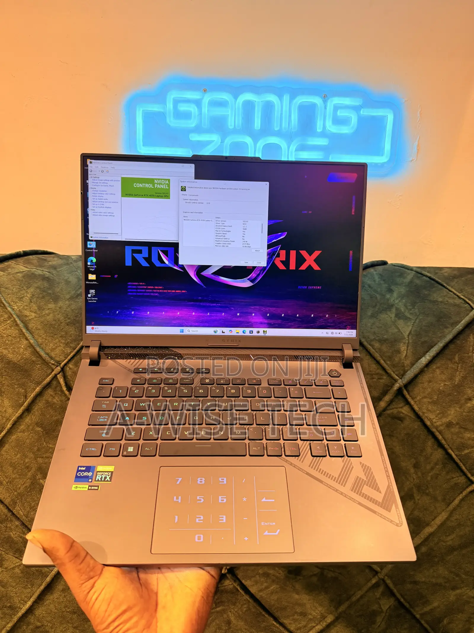 Laptop Asus ROG Strix G16 16GB Intel Core i9 SSD 1T
