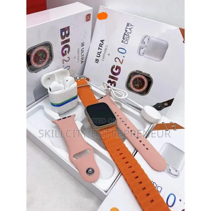 Big 2 Ultra Smart Watch With War Pod