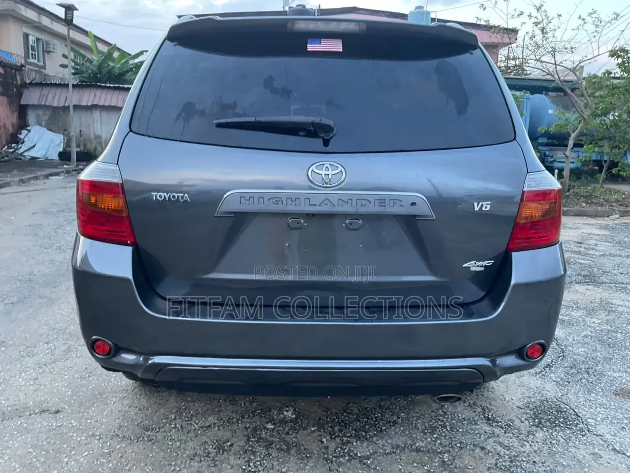 Toyota Highlander Sport 2008 Gray