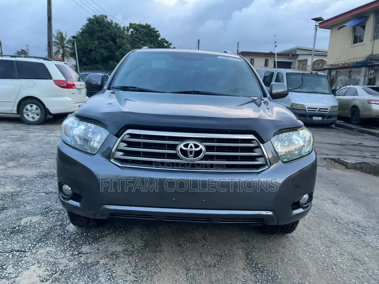Toyota Highlander Sport 2008 Gray