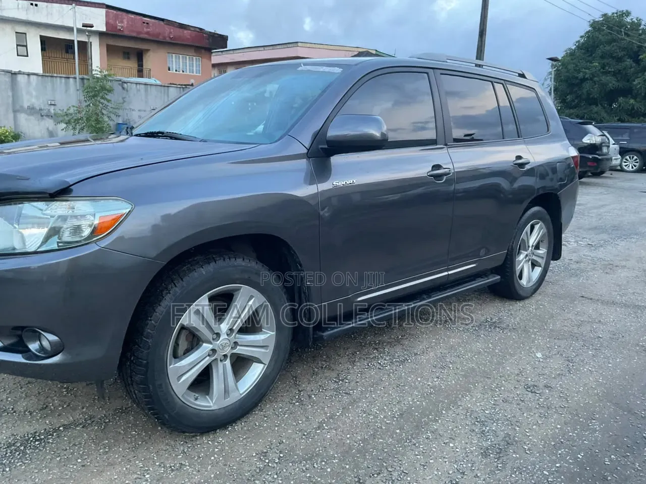 Toyota Highlander Sport 2008 Gray