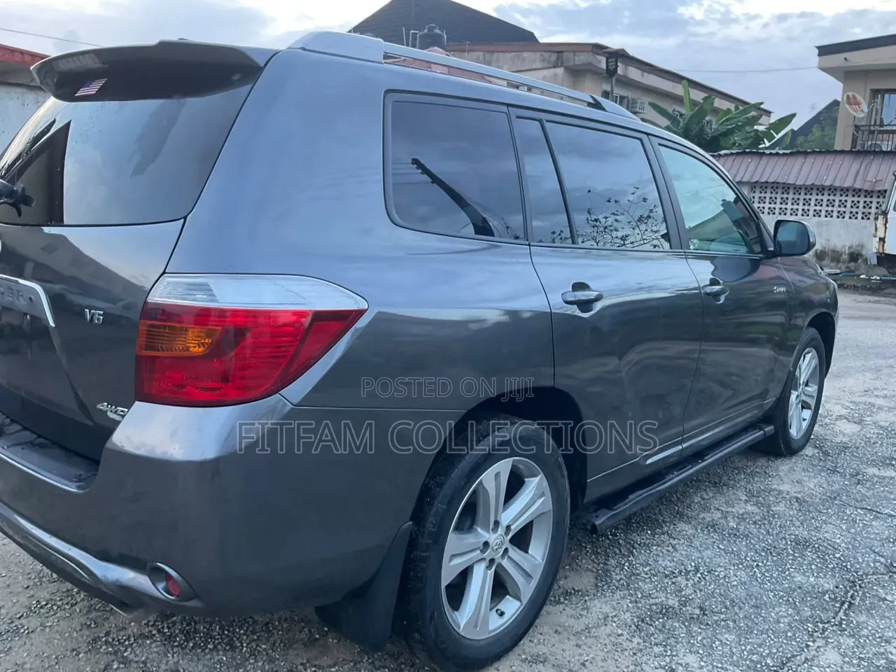 Toyota Highlander Sport 2008 Gray