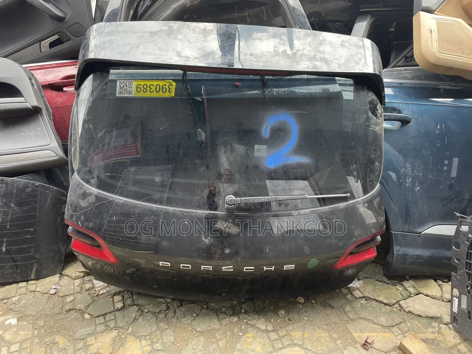 Back Boot Porsche Macan 2015 2018