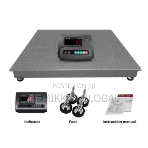 Digital Industrial Weighing Scale - 5tons - A12- 1.2m X 1 2m
