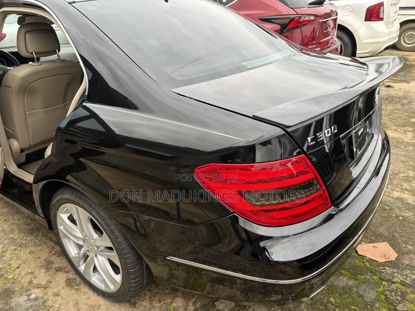 Mercedes-Benz C300 Sport 4Matic Sedan AWD (3.5L 6cyl 7A) 2013 Black