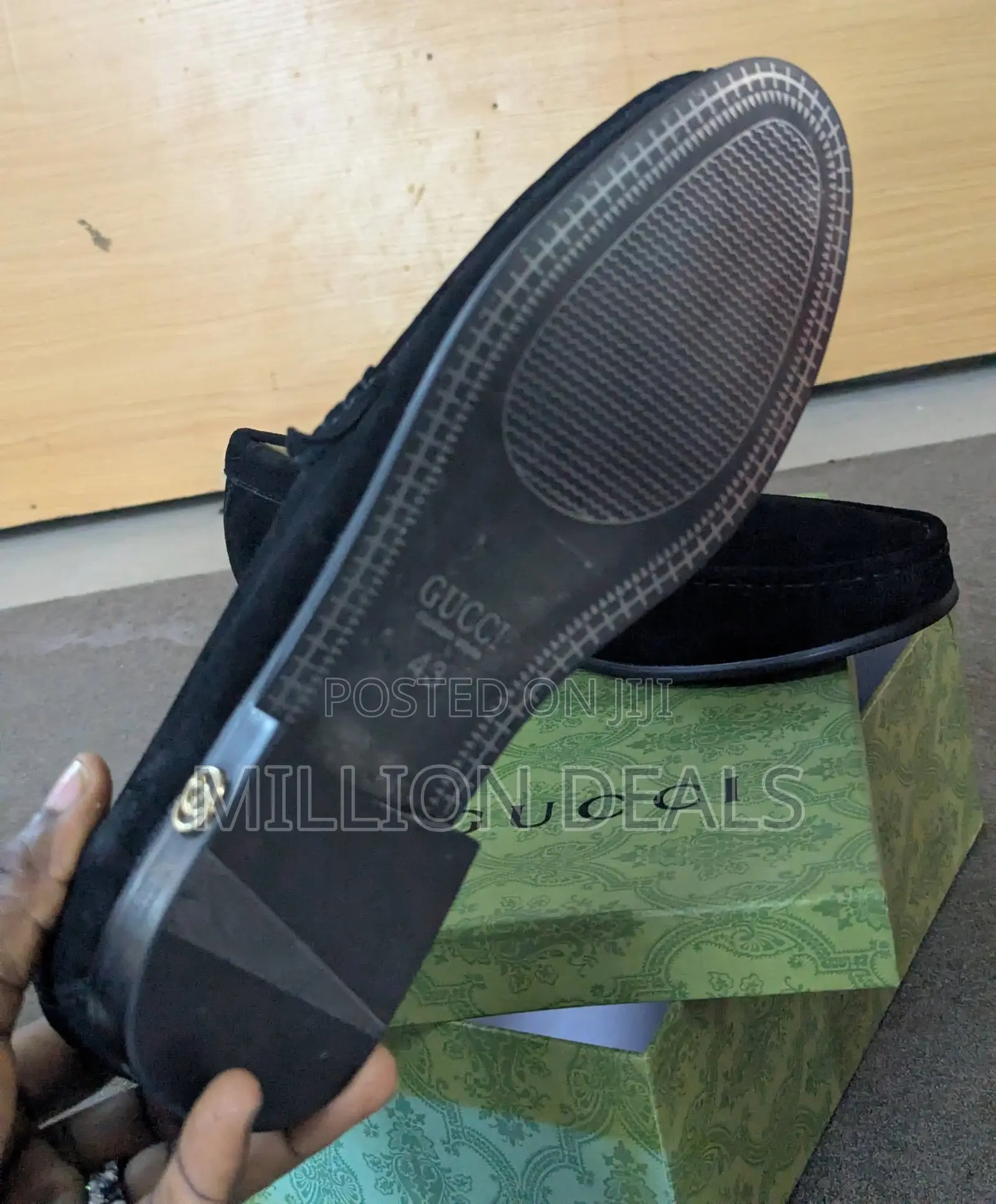Suede Casual Black Men's Shoes
