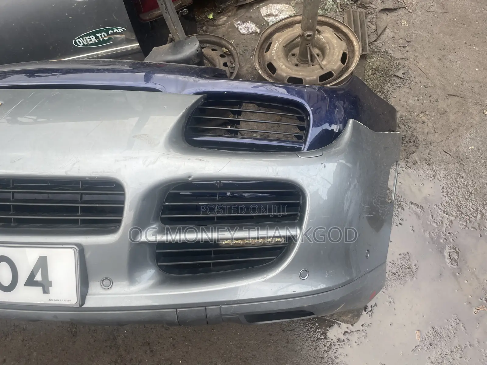 Front Bumper Porsche Cayenne 2004 2005 Model