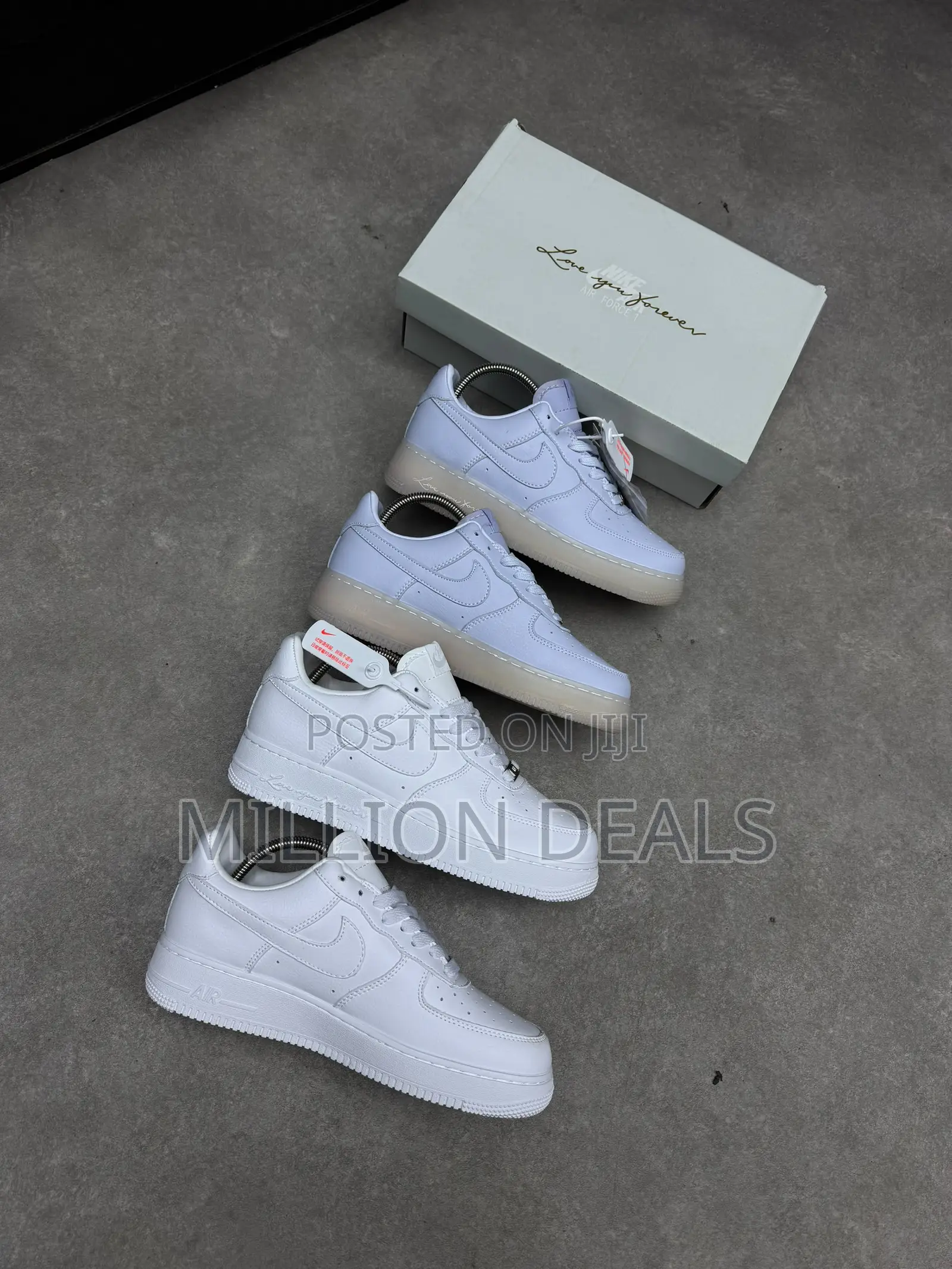 Nocta X Nike Airforce 1 Low Certified Lover Boy Sneakers White