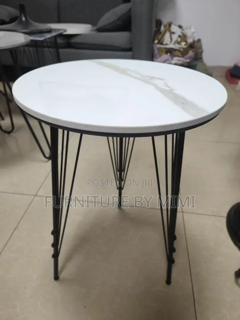 Modern Mid-Century Solid Wood Stool / Side Table – Brand New!
