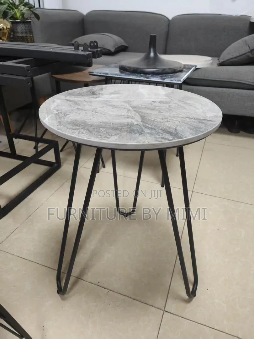 Modern Mid-Century Solid Wood Stool / Side Table – Brand New!