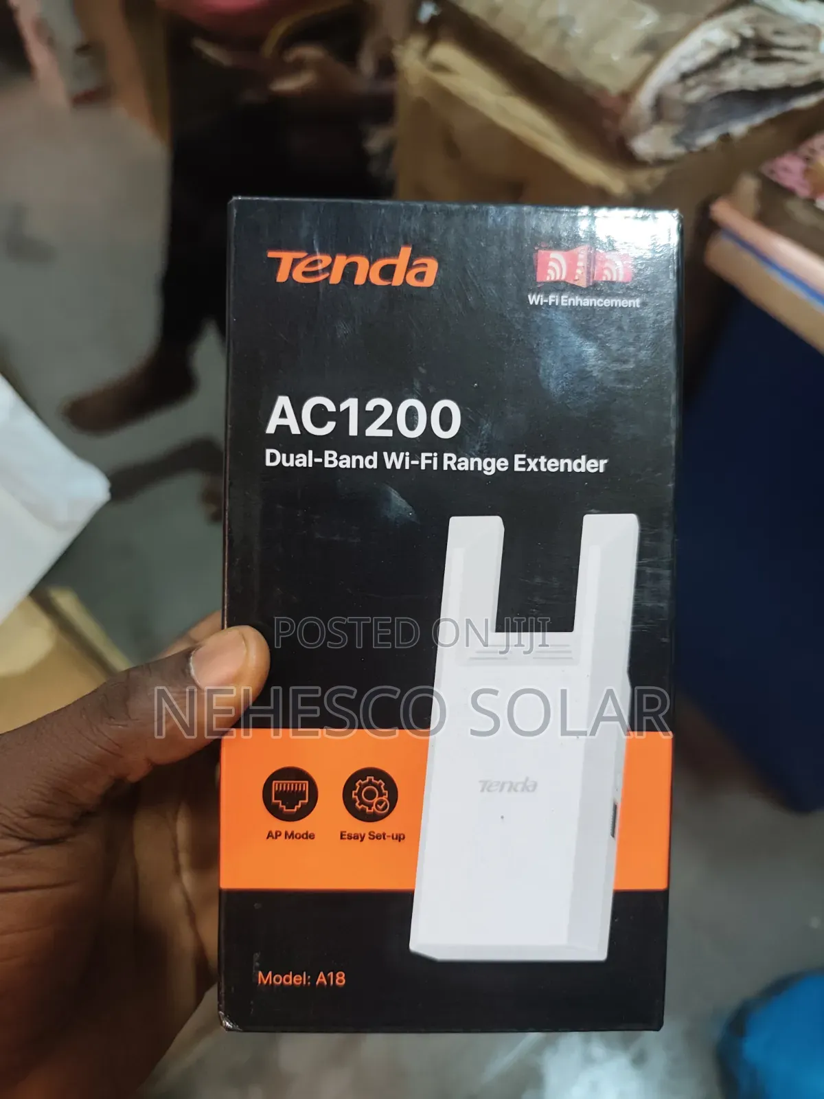 Tenda A18 Wifi Signal Extender | High Speed Internet Booster