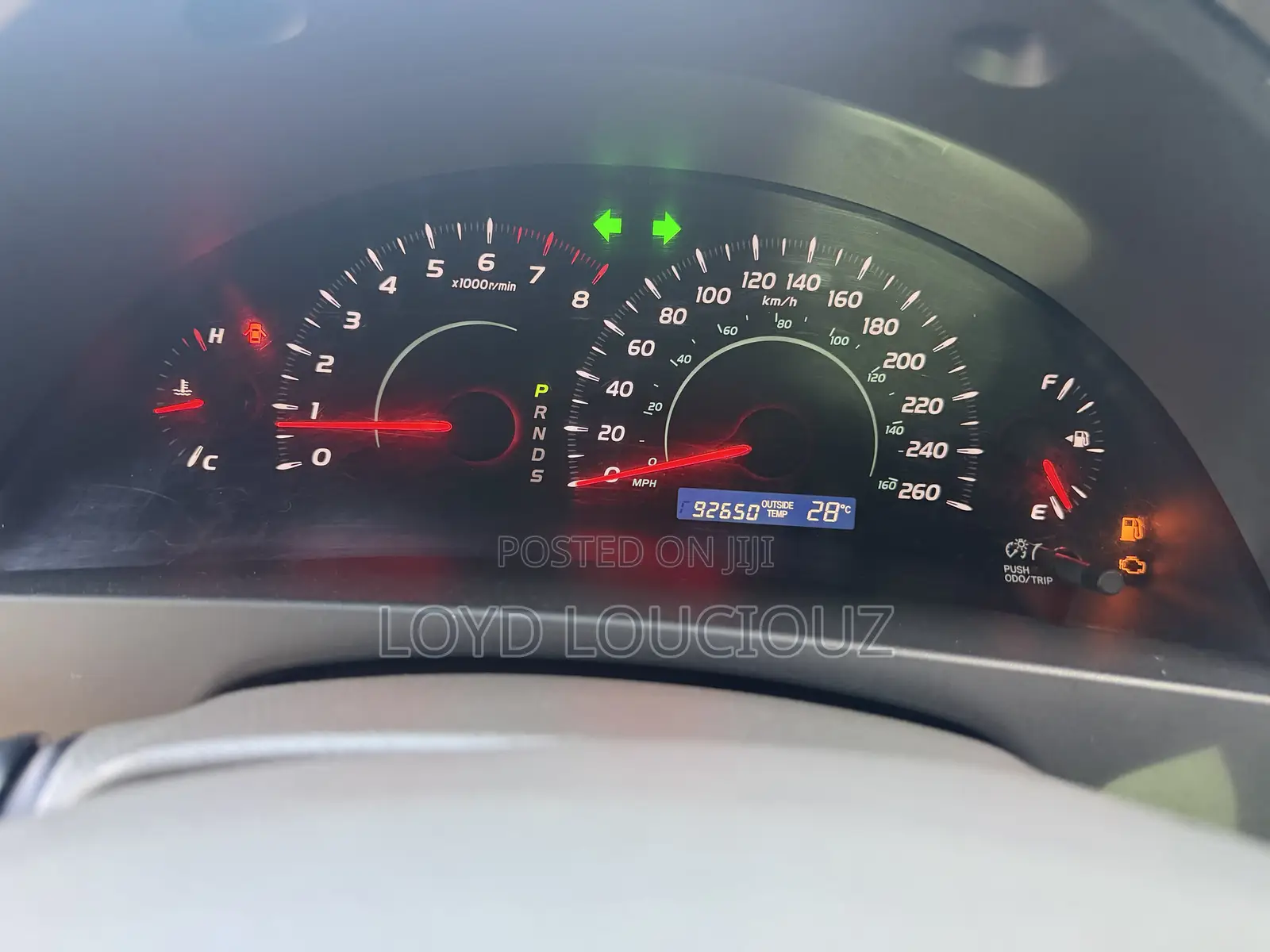 Toyota Camry 2008 Green