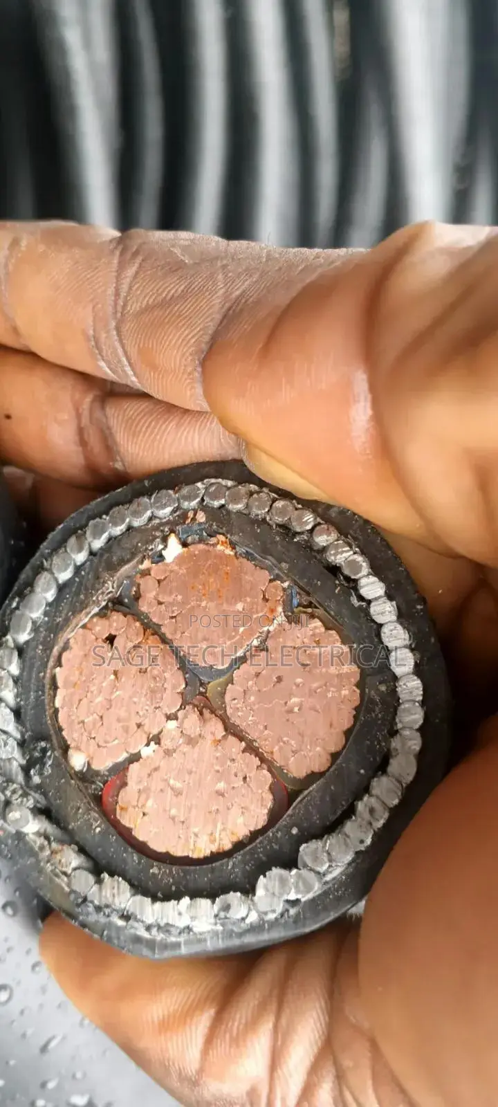 150mm 4core PVC/Swa/Xlpe/PVC Armoured Cable Nigeria