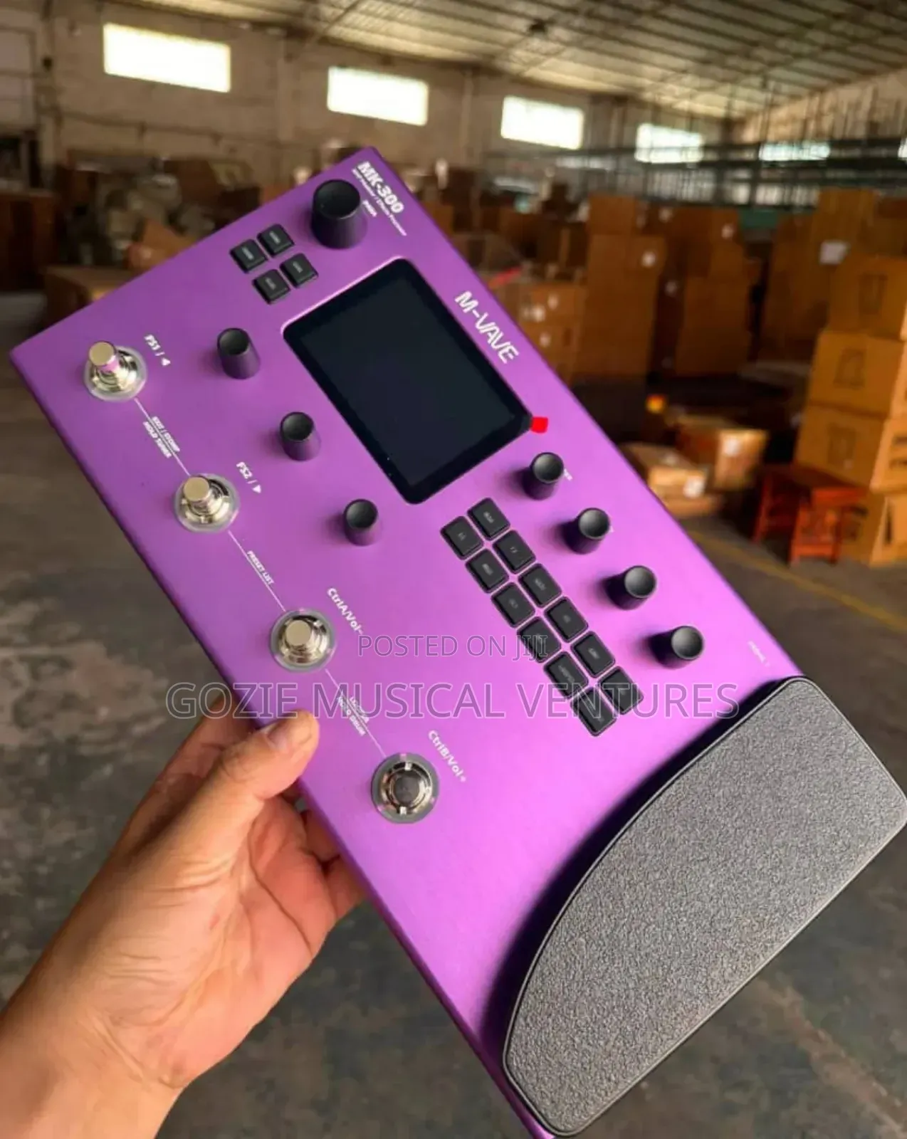Purple Colour Guitar Effect Pedal M-Vave Mk-300 Brand New, Original