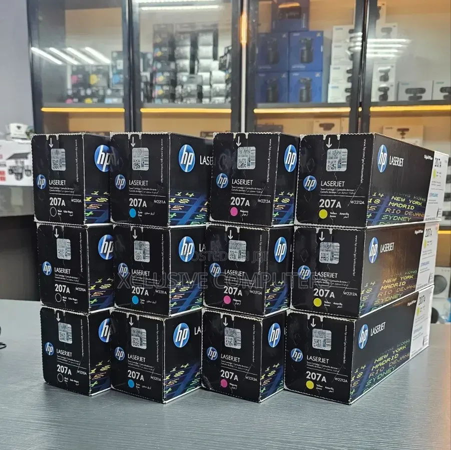 Genuine HP Toner Cartridges 207a