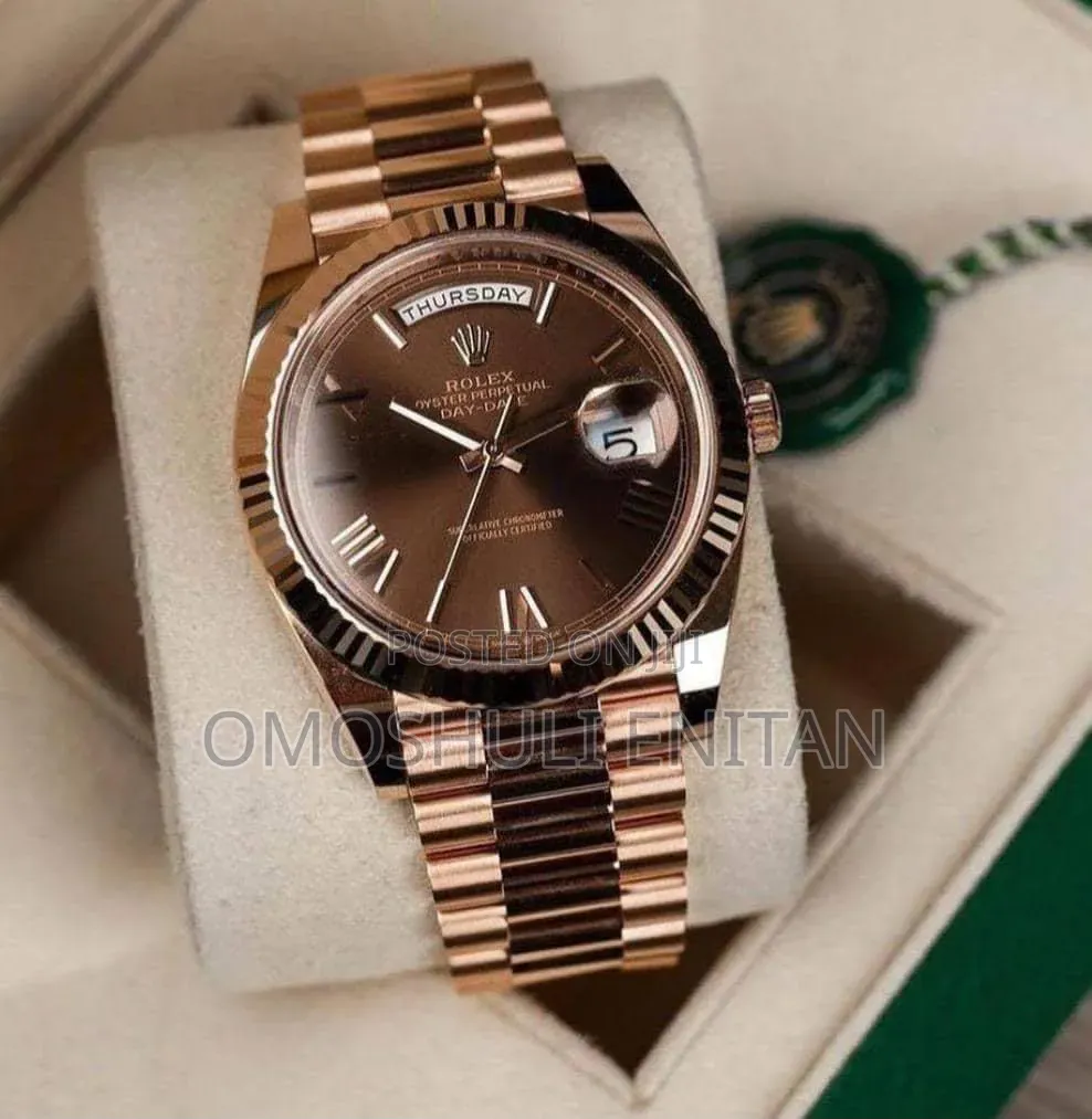 Rolex Day Date Ross Gold Watch