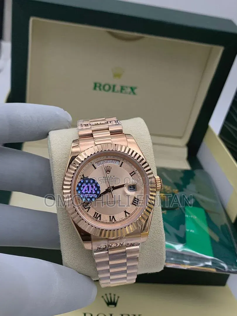 Rolex Day Date Ross Gold Watch