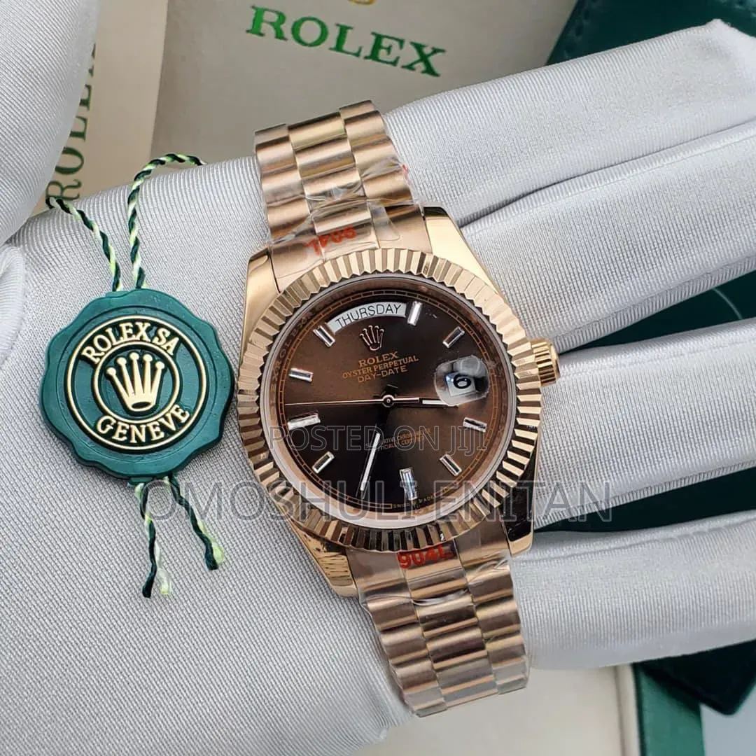 Rolex Day Date Ross Gold Watch