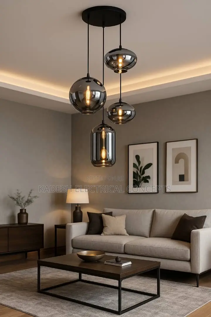 Modern Luxury Chandelier Nordic Creative Led Glass Pendant Lamp