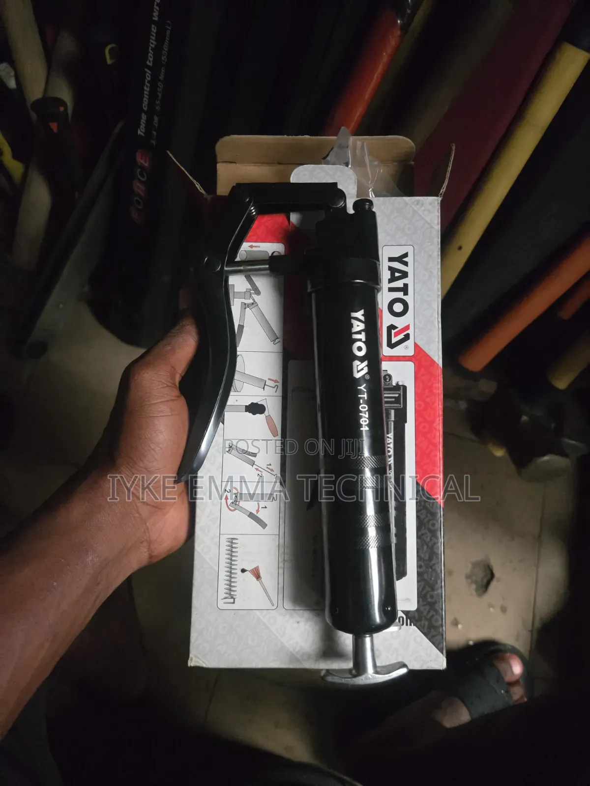 Yato Yt-0701 120ml Lever Action Grease Gun
