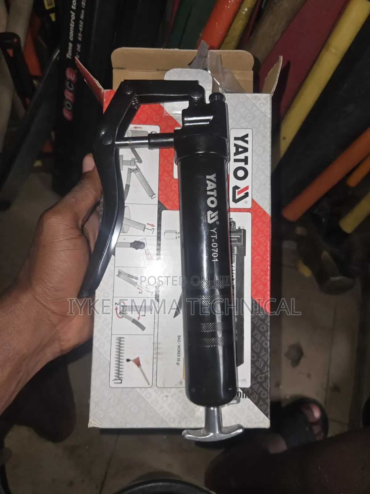 Yato Yt-0701 120ml Lever Action Grease Gun