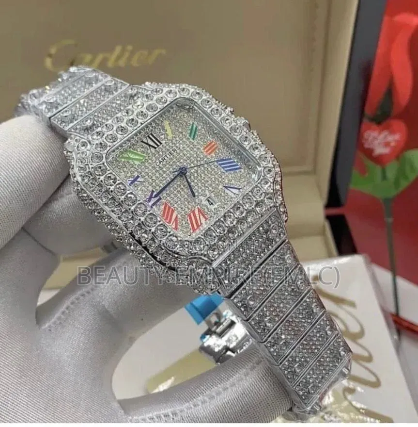 Original Cartier Ice Out Wristwatch