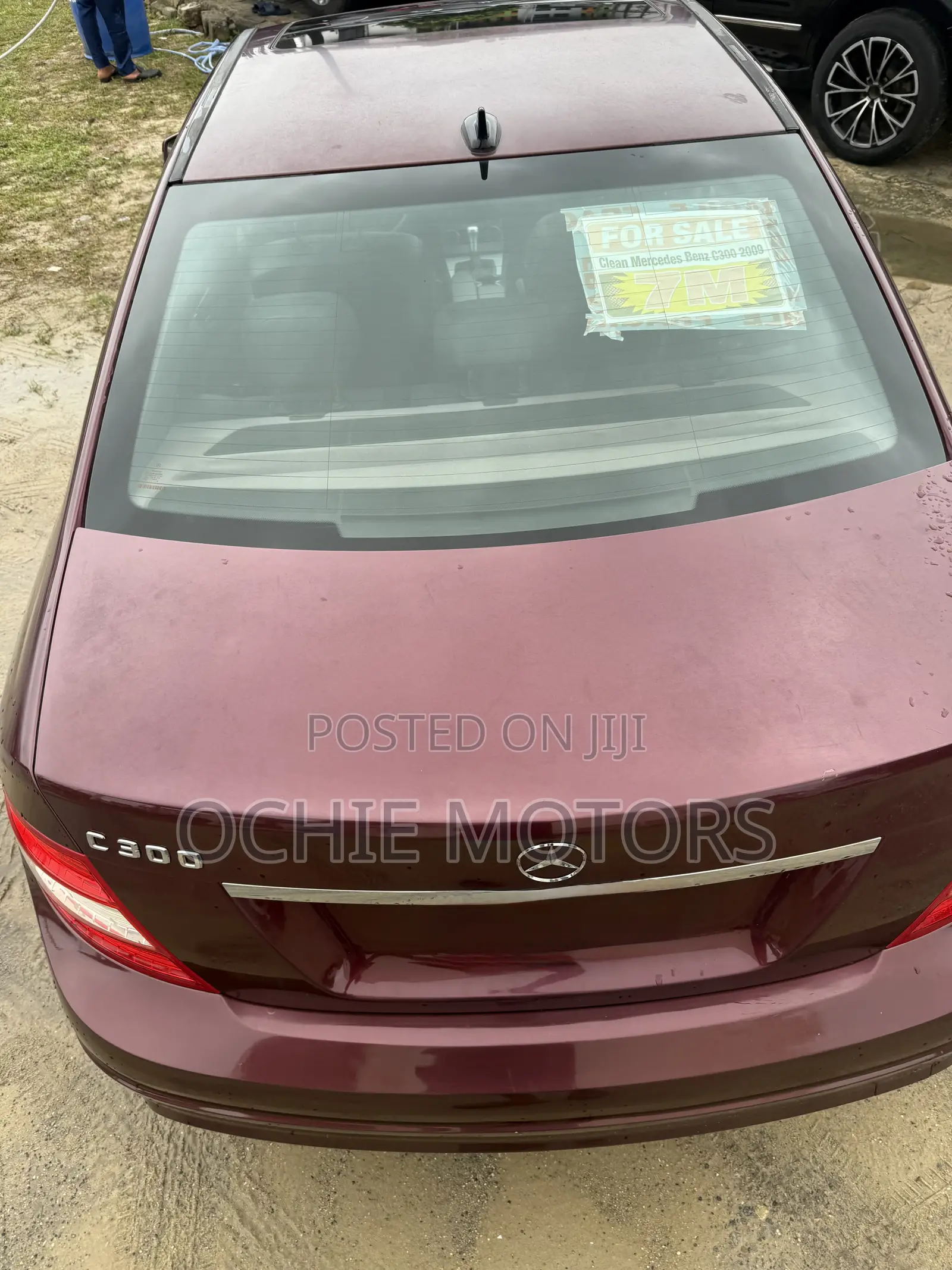 Mercedes-Benz C300 Luxury Sedan AWD (3.0L 6cyl 7A) 2008 Burgundy