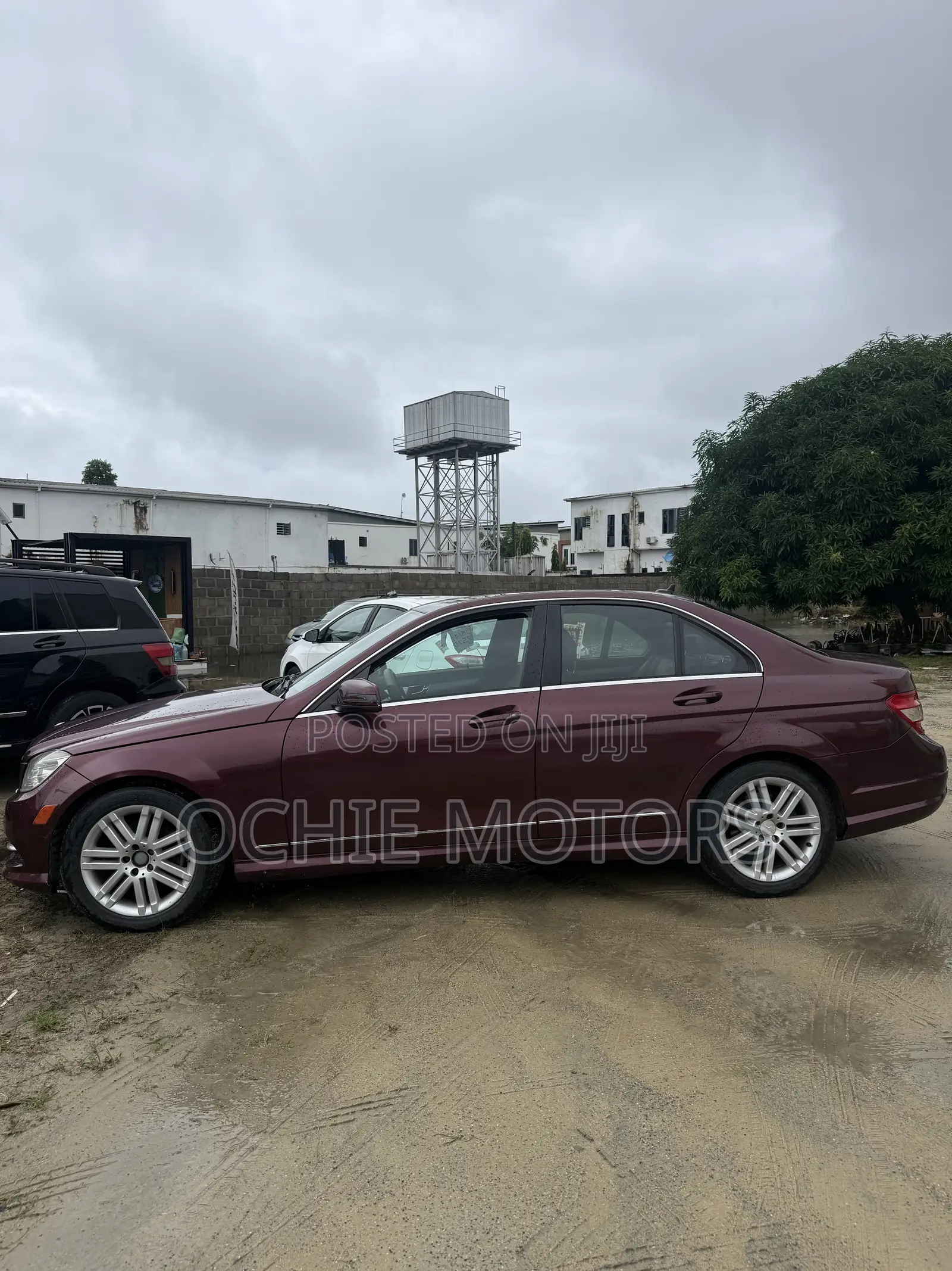 Mercedes-Benz C300 Luxury Sedan AWD (3.0L 6cyl 7A) 2008 Burgundy