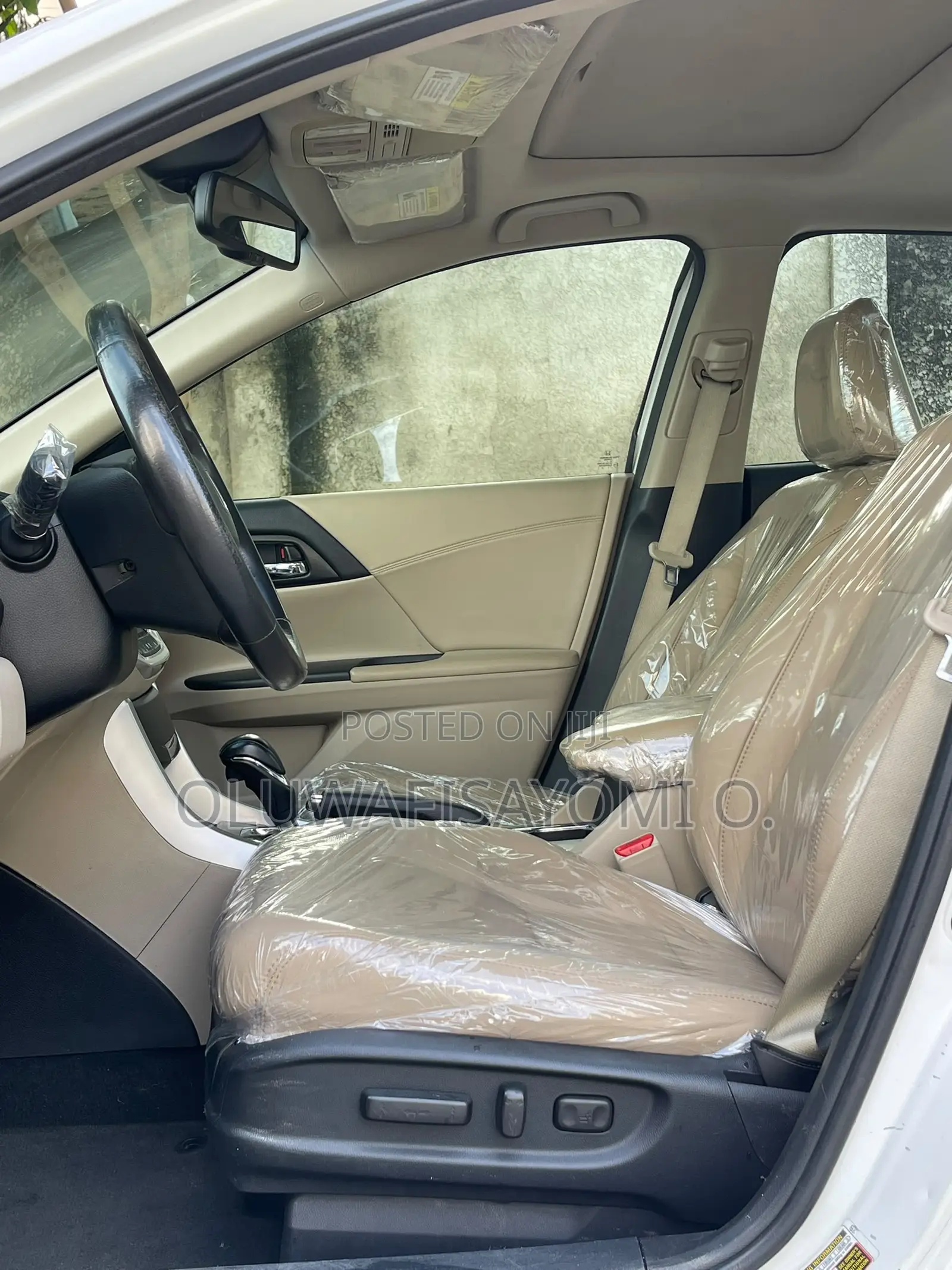 Honda Accord EX-L 4dr Sedan w/Navigation (2.4L 4cyl CVT) 2014 White