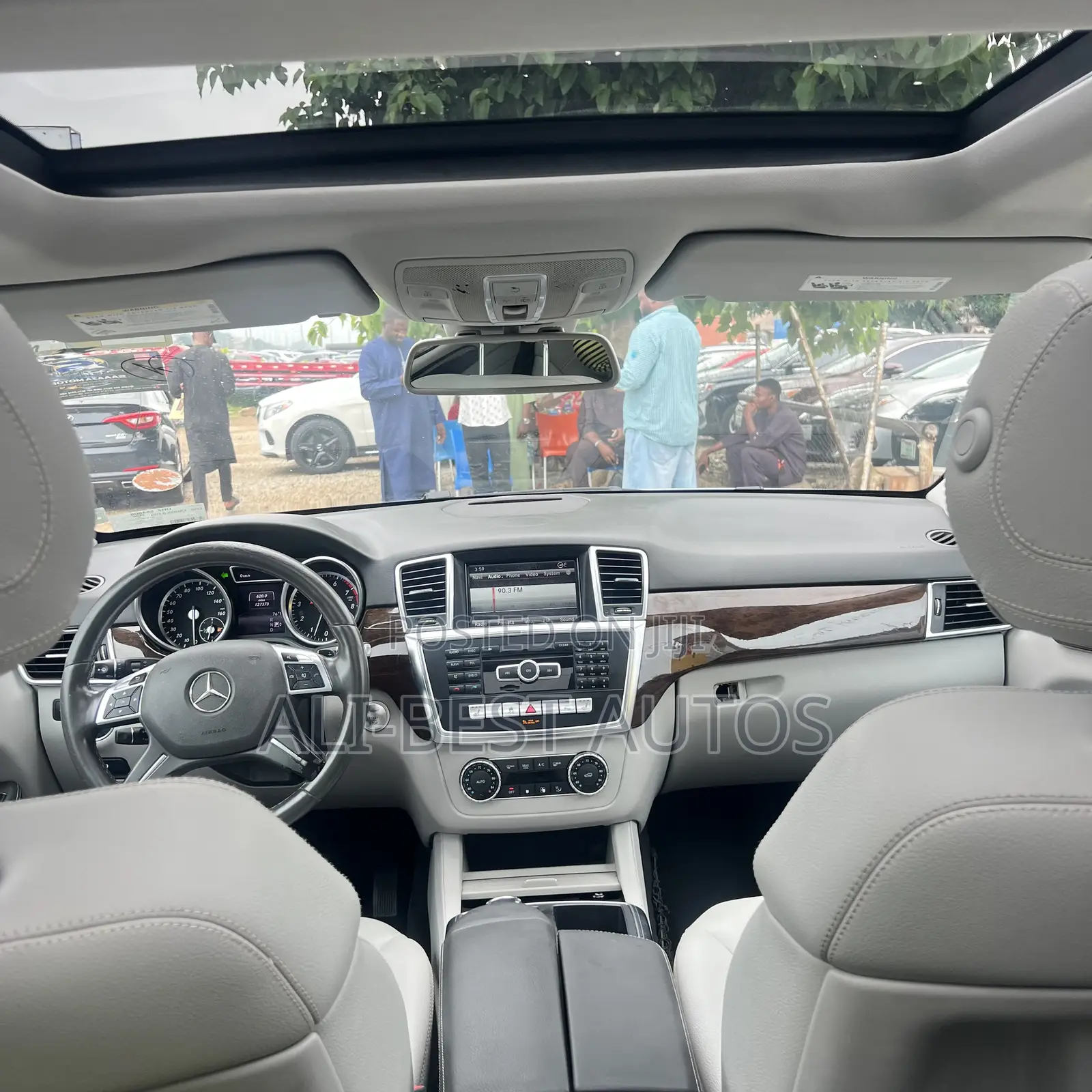 Mercedes-Benz M Class 2014 Blue