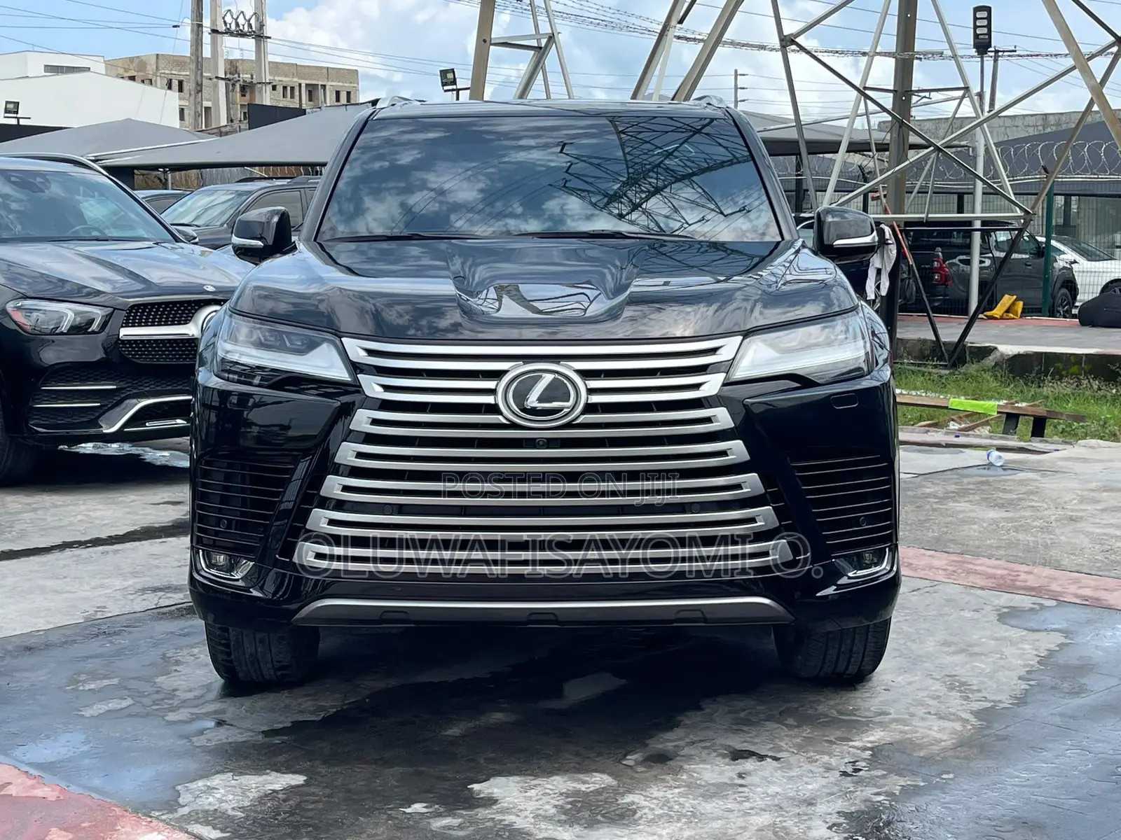 New Lexus LX 600 2024 Black