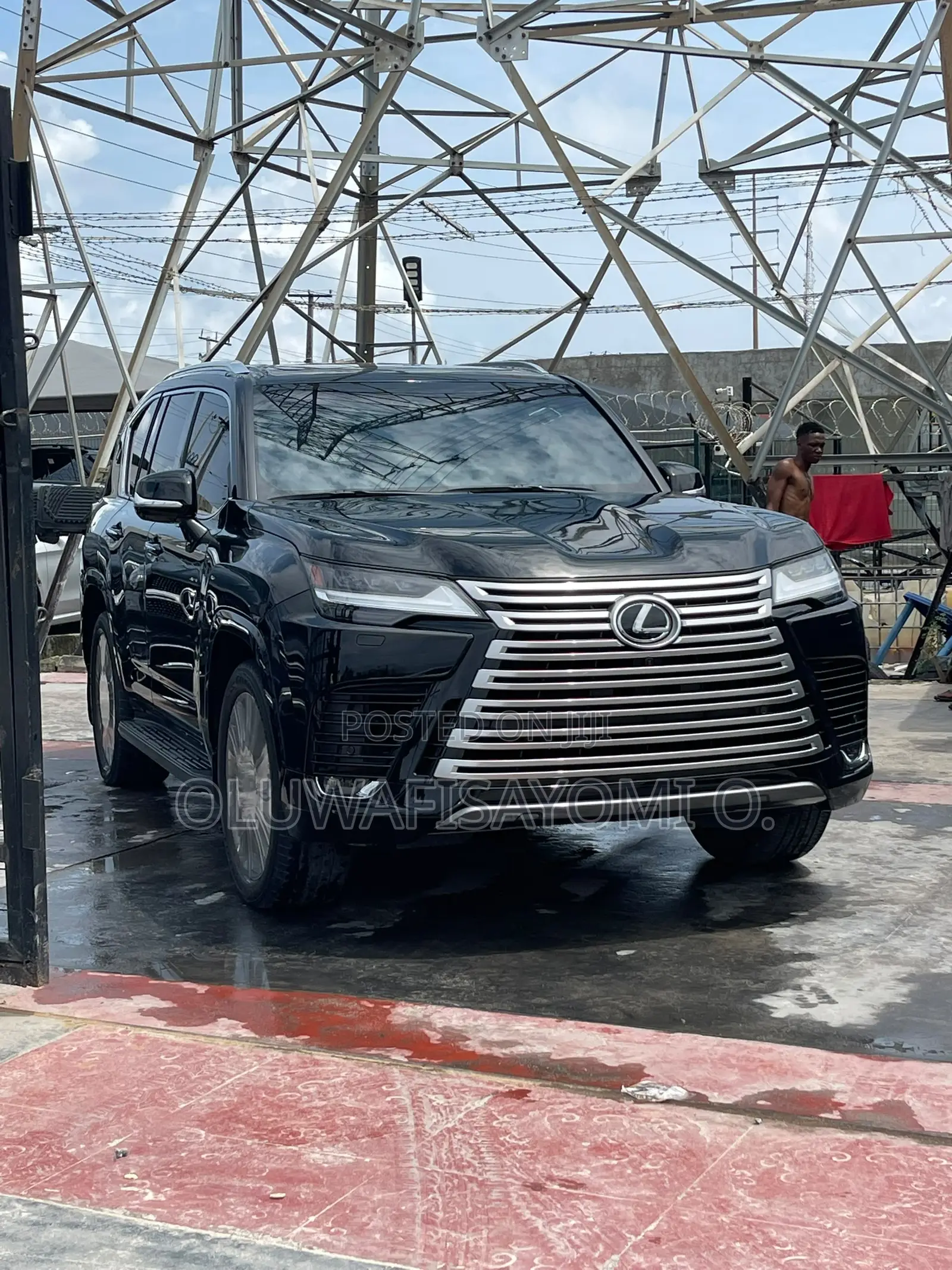 New Lexus LX 600 2024 Black