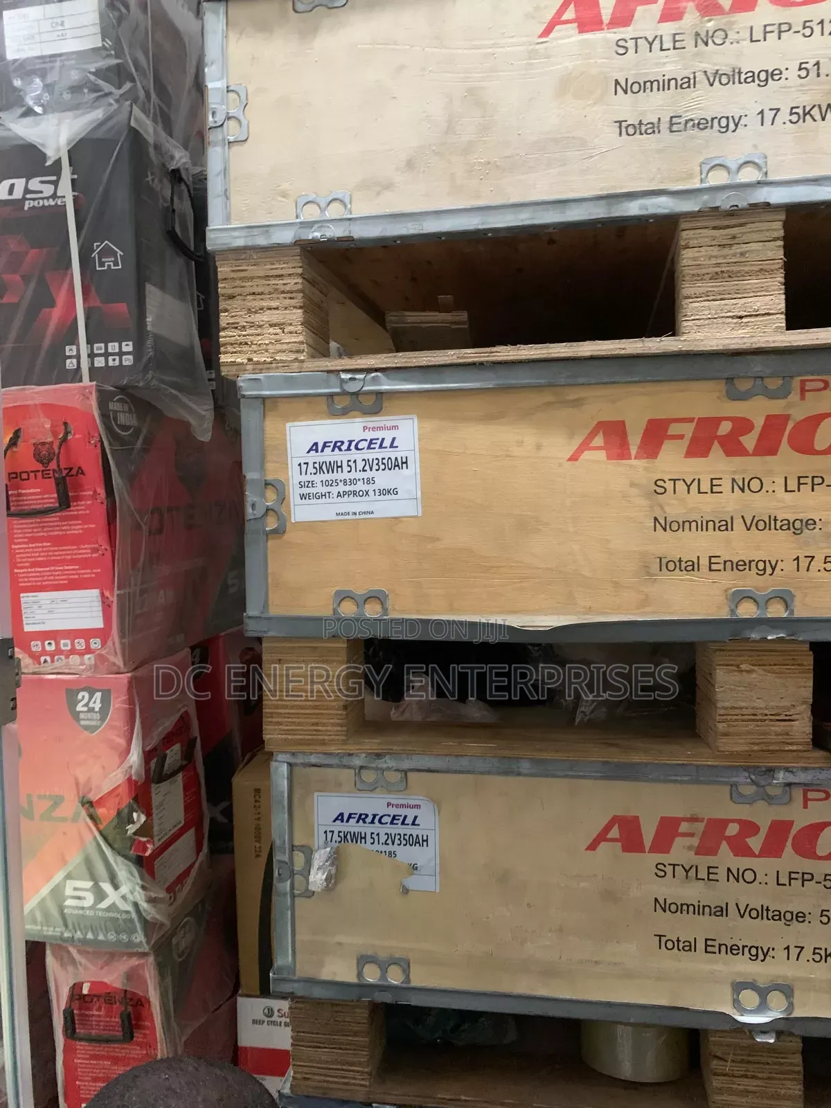 Africel 17.5kwh Lithium Battery