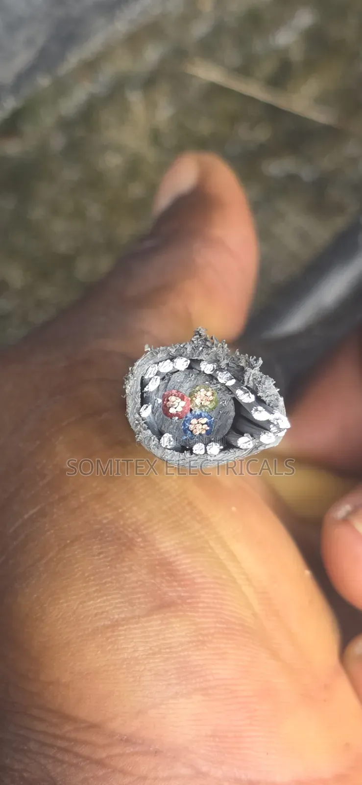 1.5mmx3core Amoured Cable