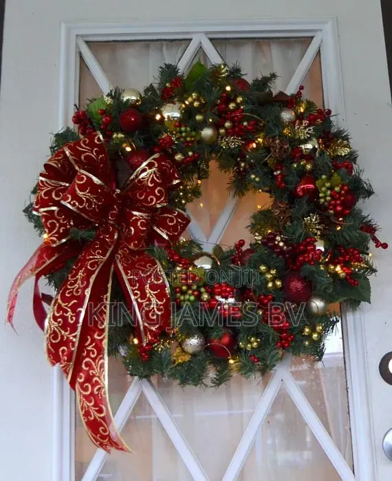 Christmas Wreath – Elegant Holiday Door Decoration