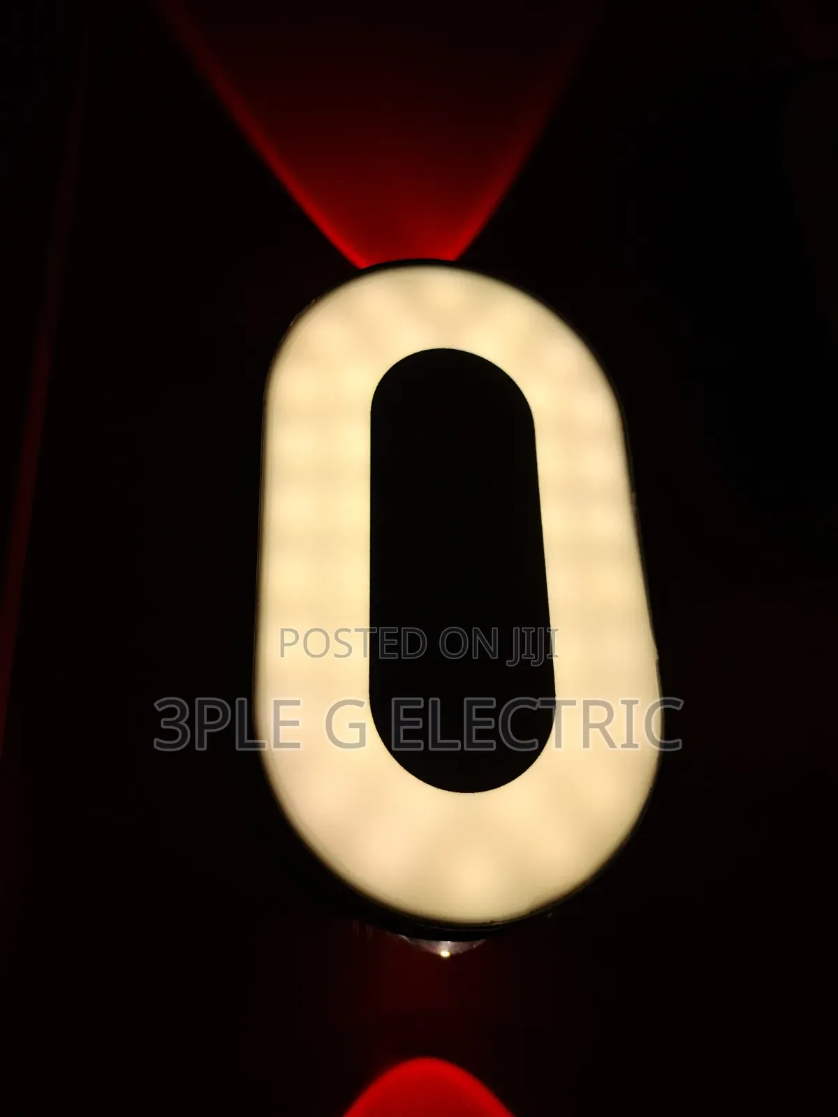Number 0 Wall Lamp
