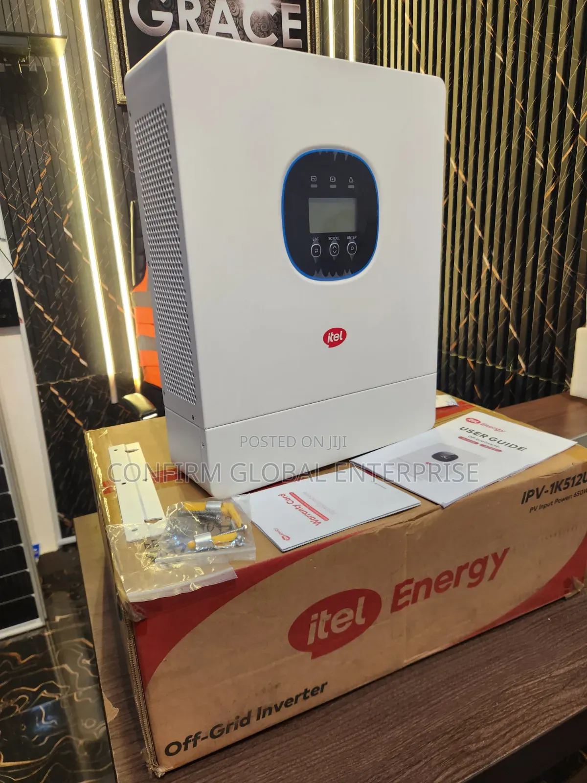 Original Itel 1.5kva Off-Grid Hybrid Inverter for Home Office