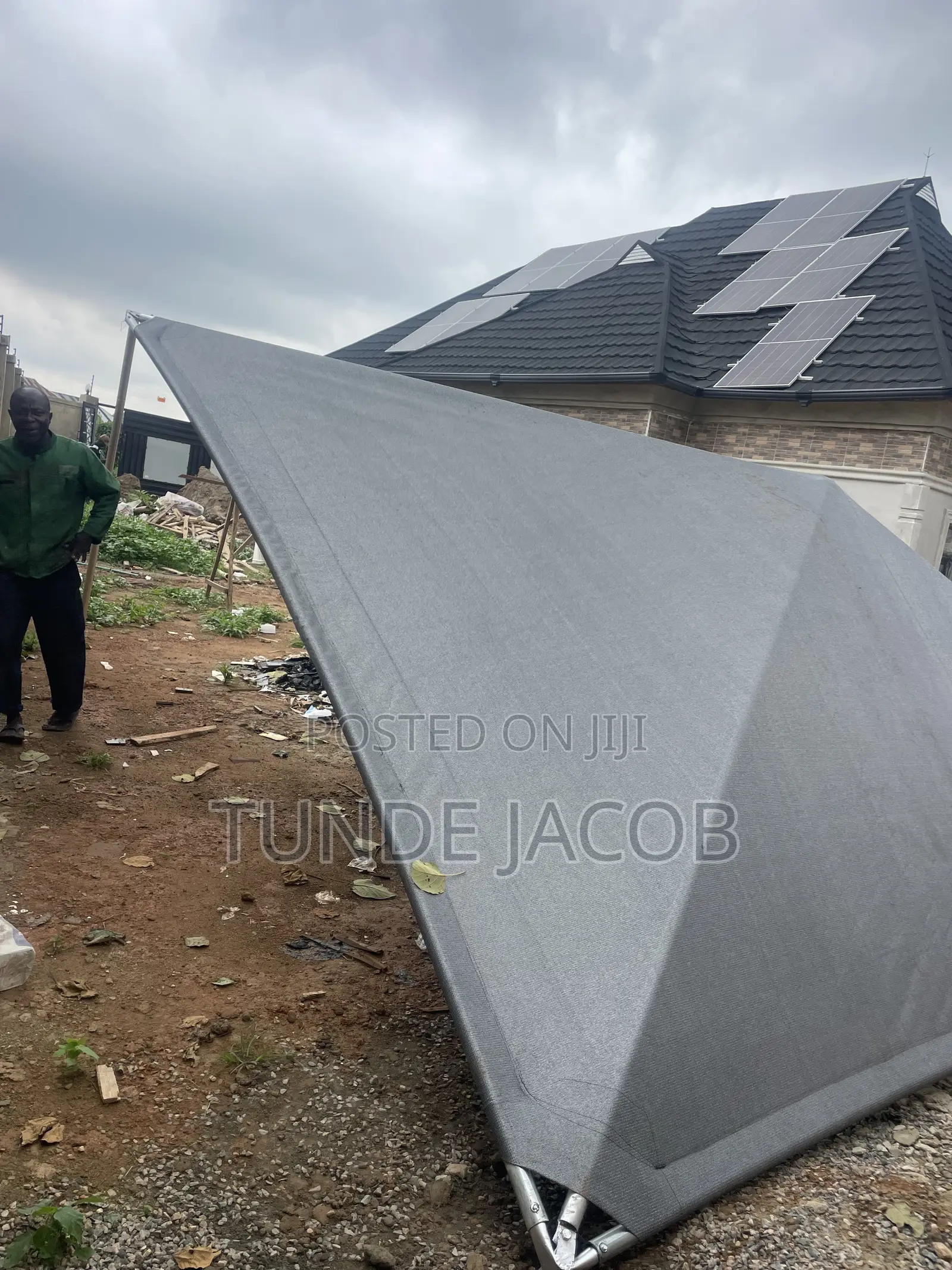 2–Cars Shade Carport Canopy Installed